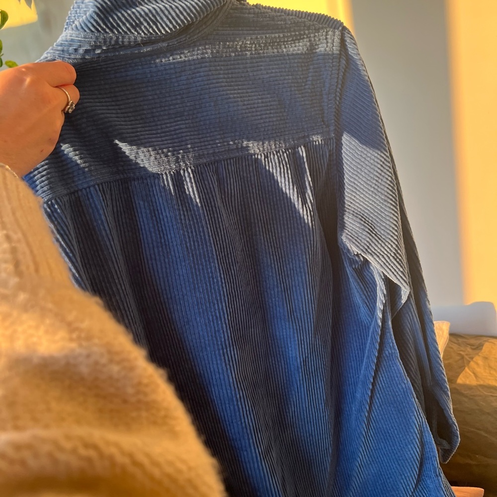 Ll Bean Corduroy Button Down Jacket - image 5